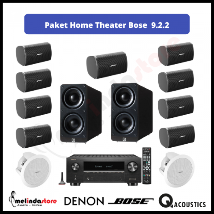 Paket Home Theater Speaker Bose DM3SE 7.2.2